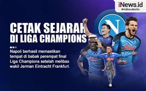 Infografis 8 Klub Lolos Perempat Final Liga Champions 2021 2022