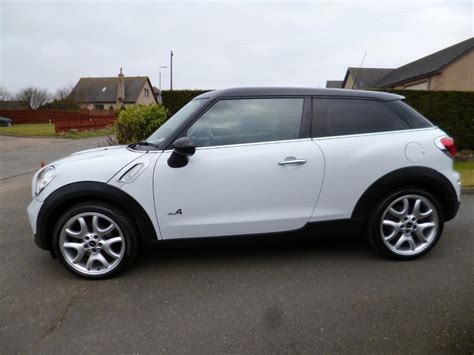 Mini Paceman Cooper D All4 White 2013 05 02 In Ellon Aberdeenshire