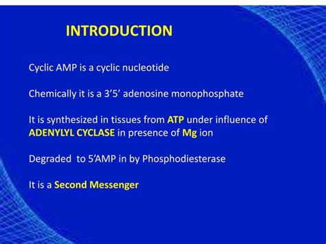 Cyclic amp