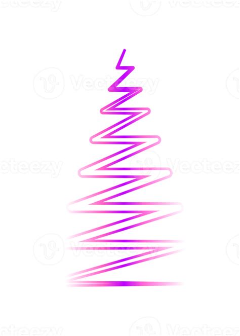 Neon Christmas Tree Design PNG With Transparent Background 12596708 PNG