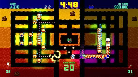 Pac Man Championship Edition DX Adds Dig Dug And Rally X Skins New