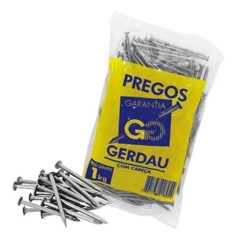 Prego 18x27 Galvanizado 1kg Gerdau Mercadolivre