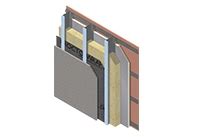 Dct W Lightweight Thermally Broken Steel Frame Wall Pir Internal