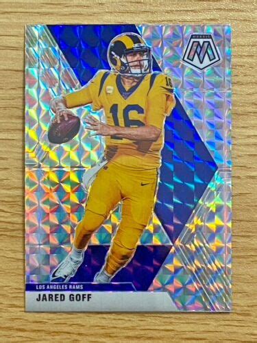 2020 PANINI MOSAIC WHITE PRIZM JARED GOFF 117 RAMS EBay