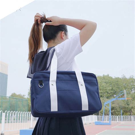 Japanese School Pink Shoulder Bag Japanese School Bags