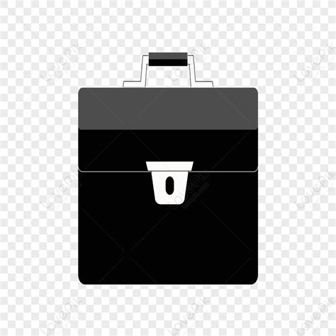 Black Shiny Briefcase Clipartglossy Png Transparent Image And Clipart