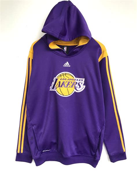 Vintage Adult Sweater La Lakers Nba Adidas 2000s Hoodie Etsy