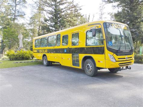 Educação de Rio Negro recebe novo ônibus escolar Diário de Rio Mafra