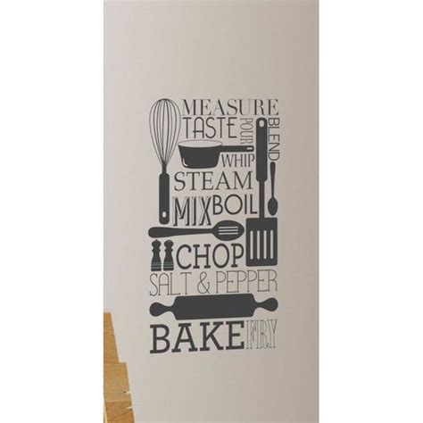 Room Mates Cooking Conversions Peel And Stick Wall Decal Wall Decals