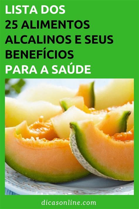 Alimentos Alcalinos Para Comer Todos Os Dias