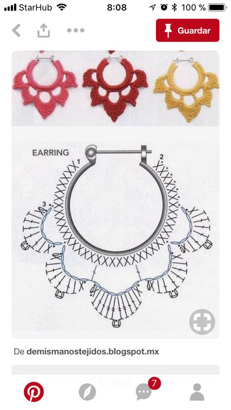 16 Free Crochet Earring Patterns Artofit