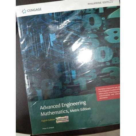 Advanced Engineering Mathematics Lazada Ph