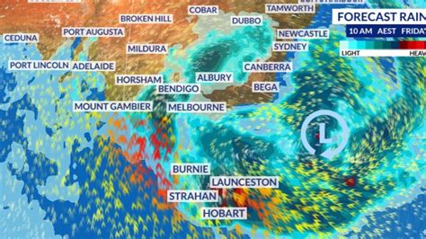 Melbourne Sydney Weather Cold Front To Bring Wild ‘freezing