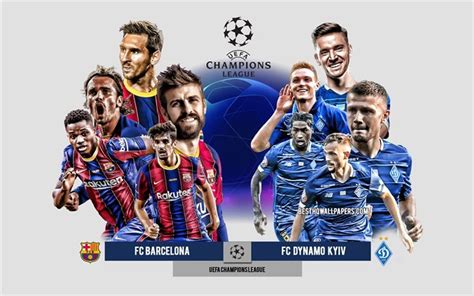 Herunterladen Hintergrundbild Fc Barcelona Gegen Dynamo Kiew Gruppe G