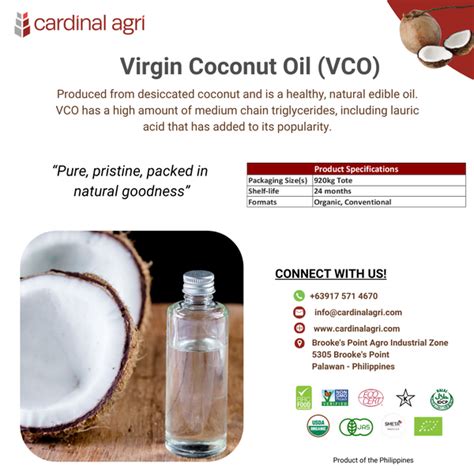 Virgin Coconut Oil Vco Arabian Organics