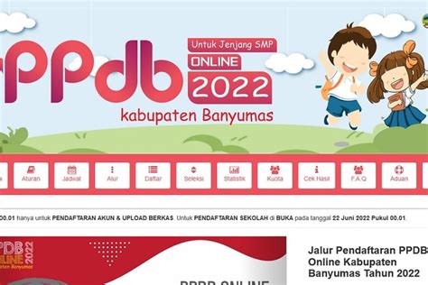 Ppdb Smp Banyumas Dibuka Kapan Ini Syarat Dan Jadwal Pendaftaran