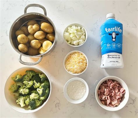 Ham and Potato Casserole with Broccoli - Weekend Craft