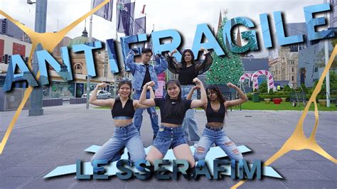 Kpop In Public One Take Le Sserafim Antifragile Cover