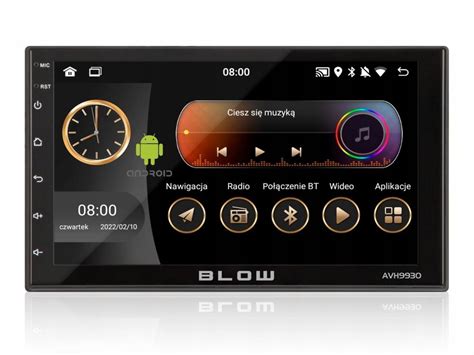 Radio Samochodowe Blow Avh Din Gps Android Bluetooth Blow