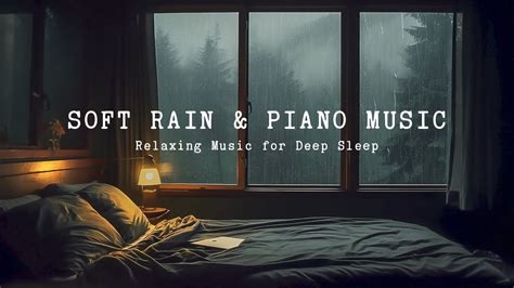 Relaxing Sleep Music Rain Sounds On The Windows Music For Deep Sleep Stress Relief And