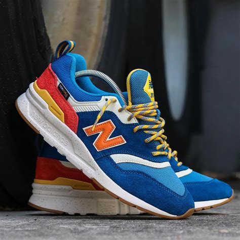 Venta New Balance Blue Orange En Stock