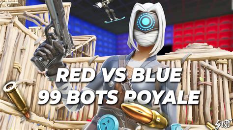 Bots Red Vs Blue 8740 0256 4978 By Gust Fortnite Creative Map Code Fortnite Gg