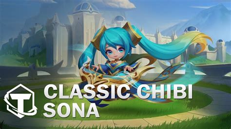 Classic Sona Chibi Preview Chinese Server Teamfight Tactics Youtube