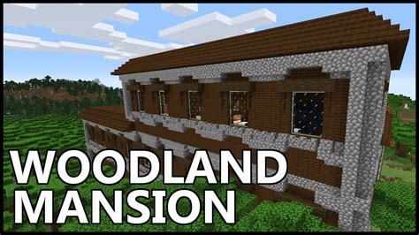 How To Find A WOODLAND MANSION In Minecraft - YouTube