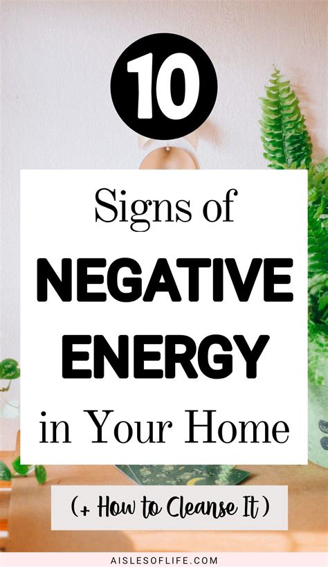 10 Signs Of Negative Energy In Your Home And How To Get Rid Of It Artofit