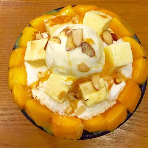 Mango Cheese Bingsu 🍧🍧chit Chating At Nice Place W W… Flickr