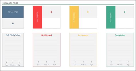 Task Tracker Excel Template, Task List Planner Excel Template, Excel ...