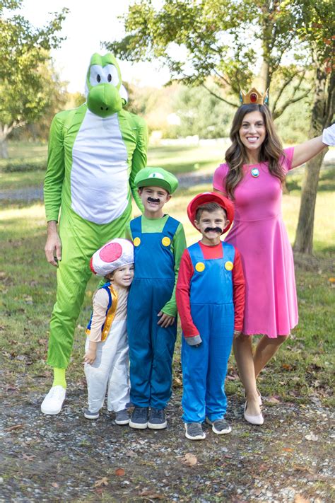 super mario costume 4t 4