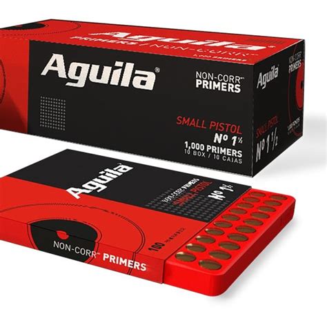 Aguila Small Pistol Primers Box Of Royal Field Fire Arms