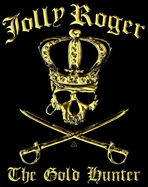 Jolly Roger Digital Art By A Prints