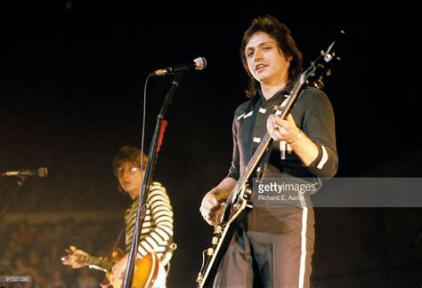 Elliot Easton and Benjamin Orr from the Cars perform live on stage in... | The cars band, Roxy ...