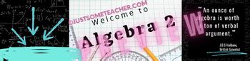 Welcome To Algebra Google Classroom Banner Header Animated