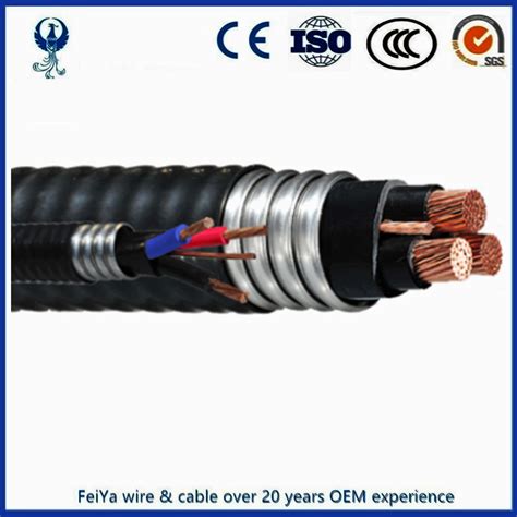 Armored Cables Mc Hl Itc Hl Mc And Teck90 Ccw Cable Continuously Corrugated Welded Cable And