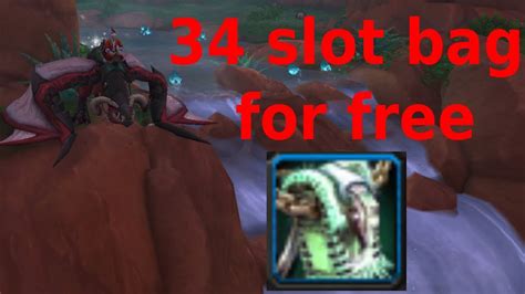 34 Slot Bag EASY FREE Misty Satchel World Of Warcraft YouTube