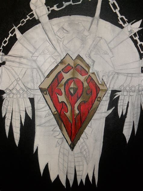 Horde Crest Wip 1 By Charlie Bear On Deviantart