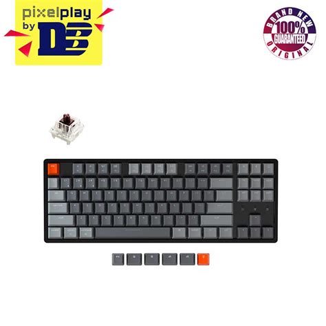 Keychron K8 RGB Backlight Aluminum Hot Swappable Wireless Mechanical Keyboard Brown Switch