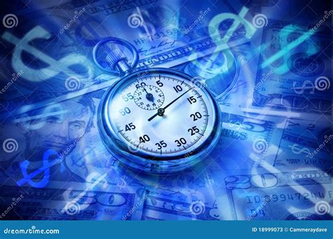 business time money  dollar management stock image image  bank