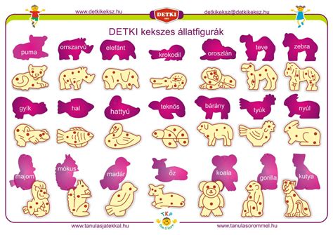 LETÖLTHETŐ FELADATLAPOK Detki Keksz