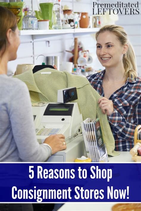 5 Reasons To Shop Consignment Stores Now