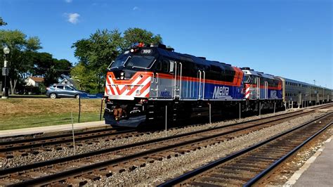 Metra BNSF Rush Hour At Westmont IL 8 18 20 YouTube