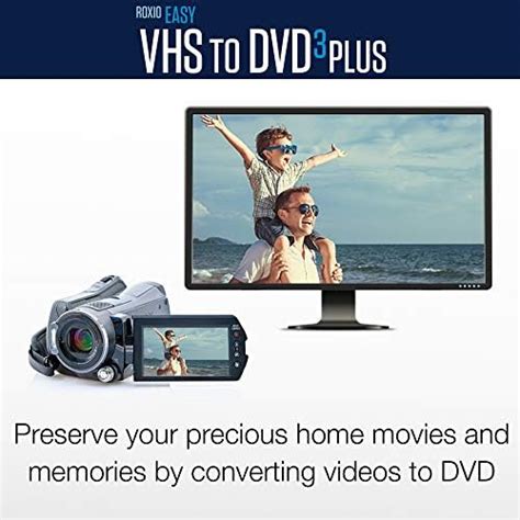 Roxio Easy VHS To DVD 3 Plus Video To DVD Converter With 2 DVDs