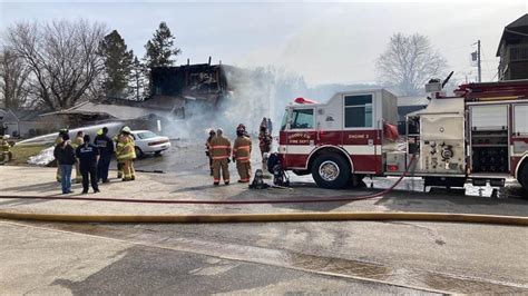 Several Residents Displaced After Fire Destroys Apartment Building In