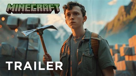 Minecraft: The Movie - Concept Trailer | Tom Holland - YouTube