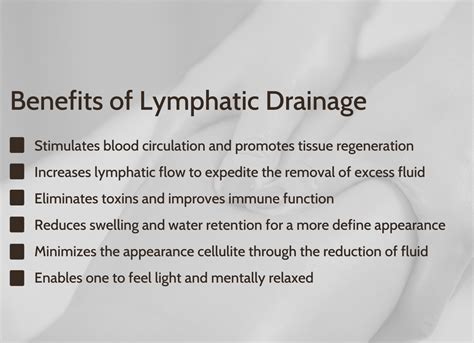 50 Unbelievable Benefits Of Lymphatic Drainage You Must Know 2023