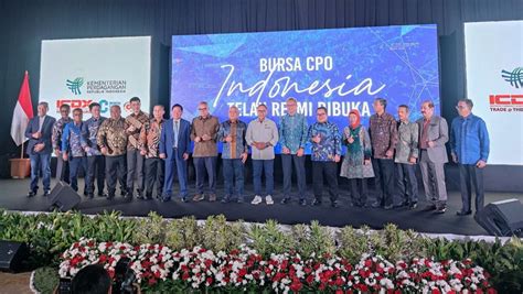 Bappebti Resmi Luncurkan Bursa CPO ICDX Jadi Penyelenggara