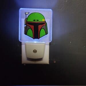 Star Wars Boba Fett Night Light Etsy Canada